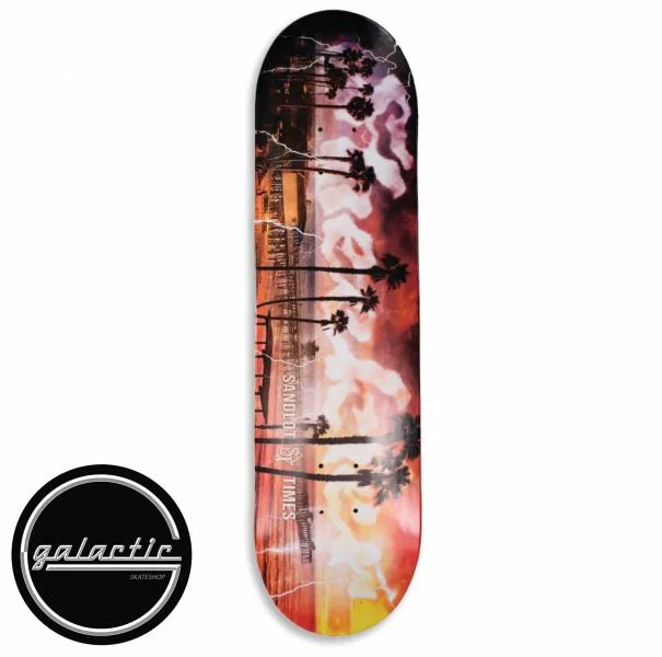 Custom Skateboard Deck For Beginner Skaters-Sandlot Times Victoria Sheckler Deck 8.25"