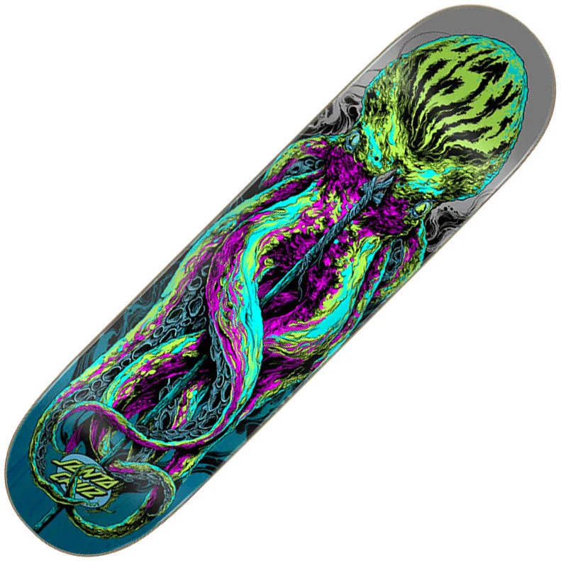 Custom Skateboard Deck For Team Customization-Santa Cruz Asta Leviathan Deck 8.0"