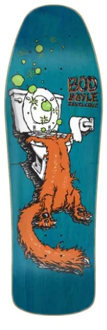 Personalized Skateboard Deck For Signature Graphic Design-Santa Cruz Boyle Sick Cat Reissue Deck 9.99 in