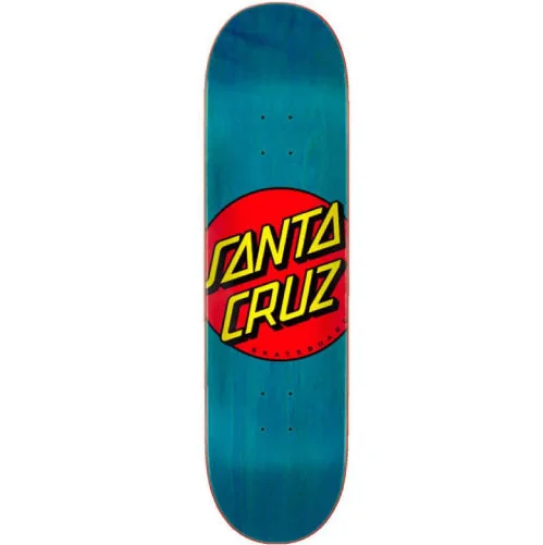 Custom Skateboard Deck For Art Deck Lovers-Santa Cruz Classic Dot Skateboard Deck Blue 8.5"