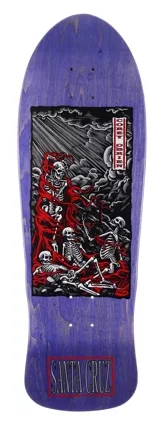 Personalized Skateboard Deck For New Skaters-Santa Cruz Corey O'Brien Purgatory Reissue Deck 9.85 in