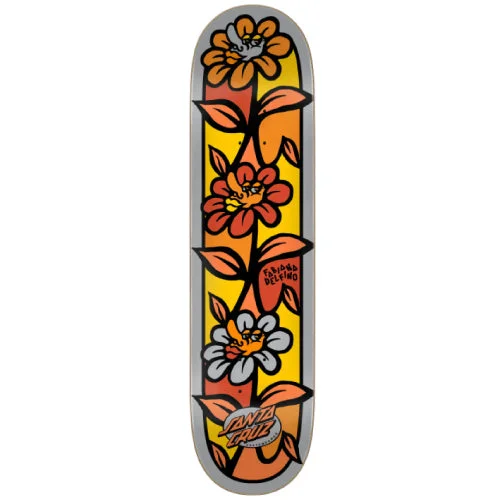 Personalized Skateboard Deck For Cool Graphics-Santa Cruz Fabiana Delfino Flower Crew Skateboard Deck 8.0"