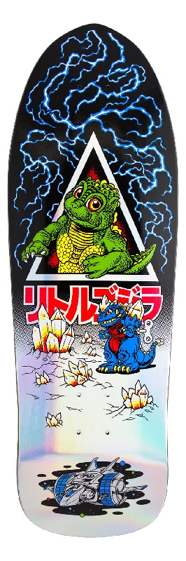 Personalized Skateboard Deck For Skater Art Designs-Santa Cruz - Godzilla - Jr. Natas - 9.89