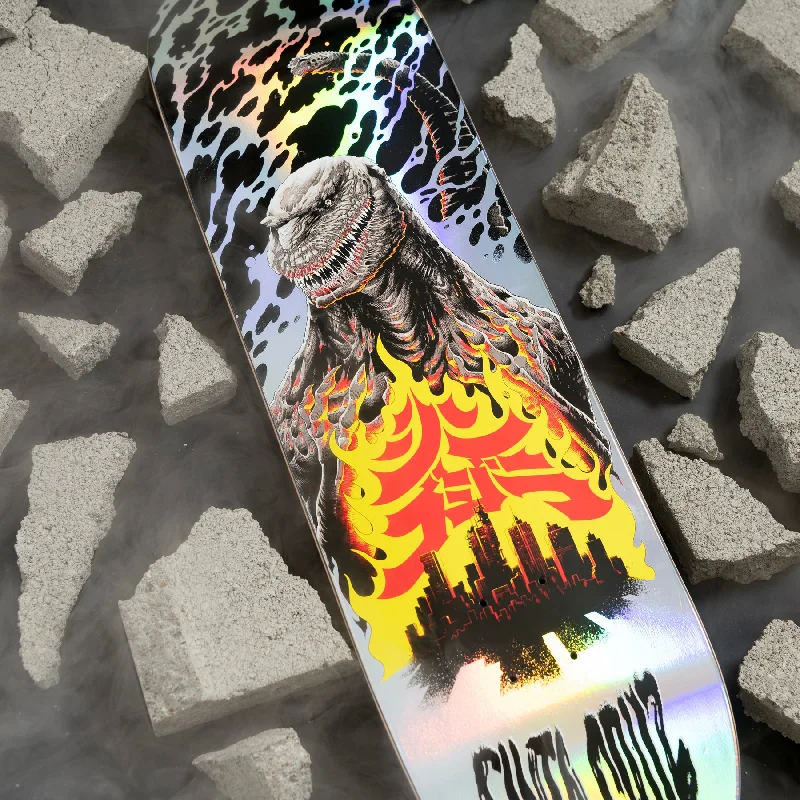 Personalized Skateboard Deck For Custom Paint Jobs-Santa Cruz - Godzilla - O'Brien Reaper - 8.25