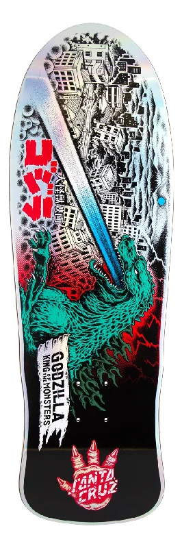 Custom Skateboard Deck For Professional Skaters-Santa Cruz - Godzilla - O'Brien Reaper - Shaped - 9.85