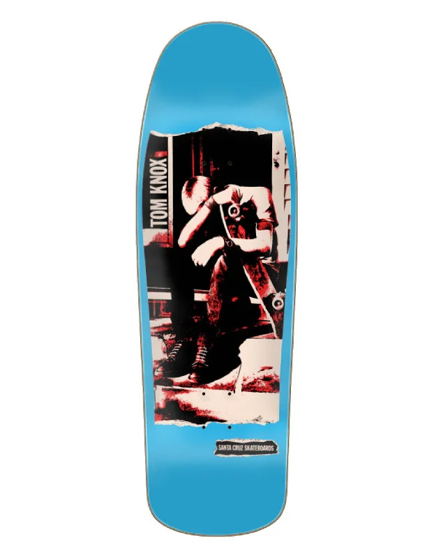 Custom Skateboard Deck For Trendy Styles-Santa Cruz Knox Punk Reissue Deck 9.89 in