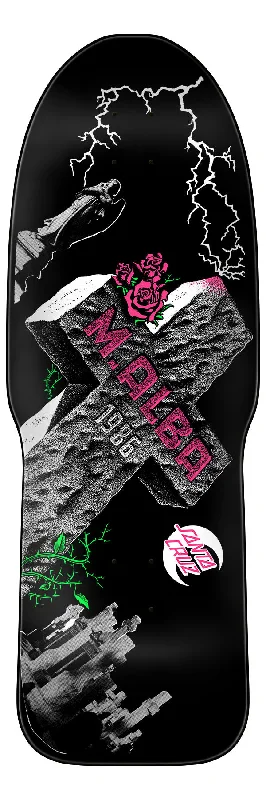 Custom Skateboard Deck For Extreme Skateboarding-Santa Cruz Malba Tombstone Reissue Deck - 10.24in X 29.72in