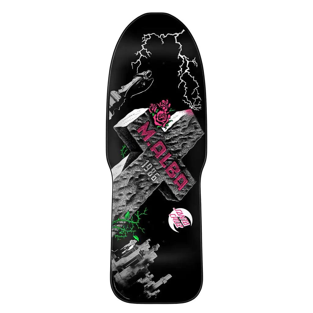 Custom Skateboard Deck For Unique Skate Designs-Santa Cruz Malba Tombstone Reissue Skateboard Deck