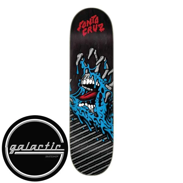 Personalized Skateboard Deck For Skateboarding Culture-Santa Cruz Melting Hand 7-Ply Birch 8.25