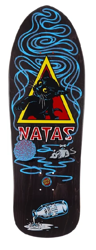 Custom Skateboard Deck With Professional Graphics-Santa Cruz Natas Kitten Reissue Deck 9.89 in