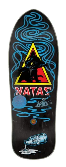 Custom Skateboard Deck For Board Riders-Santa Cruz Natas Kitten Reissue Deck 9.89 in