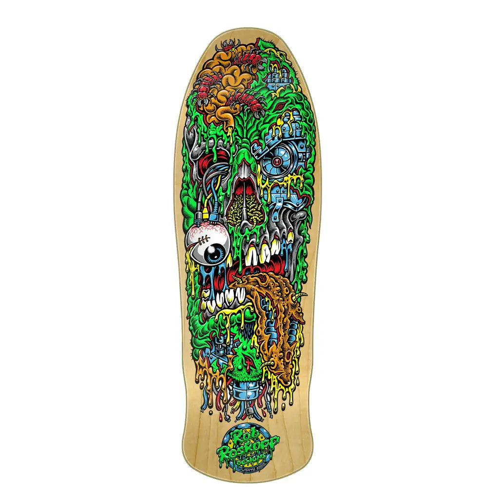 Custom Skateboard Deck For Skateboarding Gear-Santa Cruz Roskopp Face Three Skateboard Deck