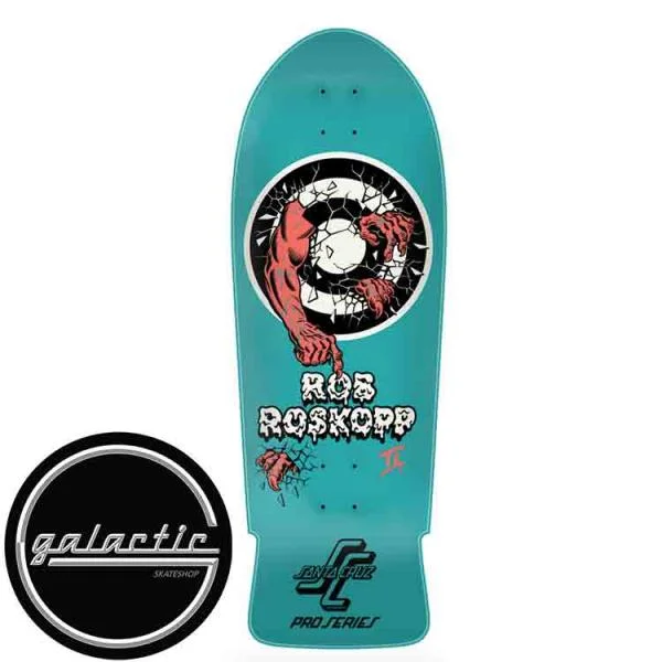 Custom Skateboard Deck For Shredding-Santa Cruz Roskopp Two Reissue Deck 10.35"