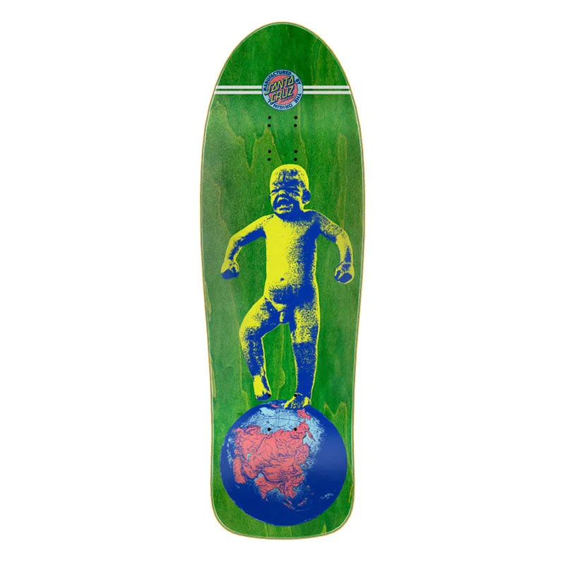 Custom Skateboard Deck For Custom Team Designs-Santa Cruz Salba Baby Stomper Reissue 10" Deck