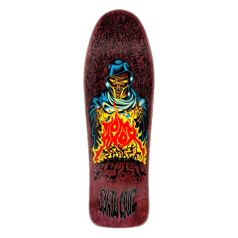 Custom Skateboard Deck For Skating Tricks-Santa Cruz Tom Knox Firepit Reissue Deck 10.07" x 31.275"