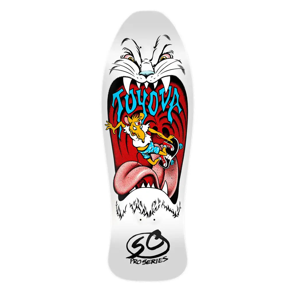 Personalized Skateboard Deck For Signature Graphic Design-Santa Cruz Toyoda Reissue  Skateboard Deck