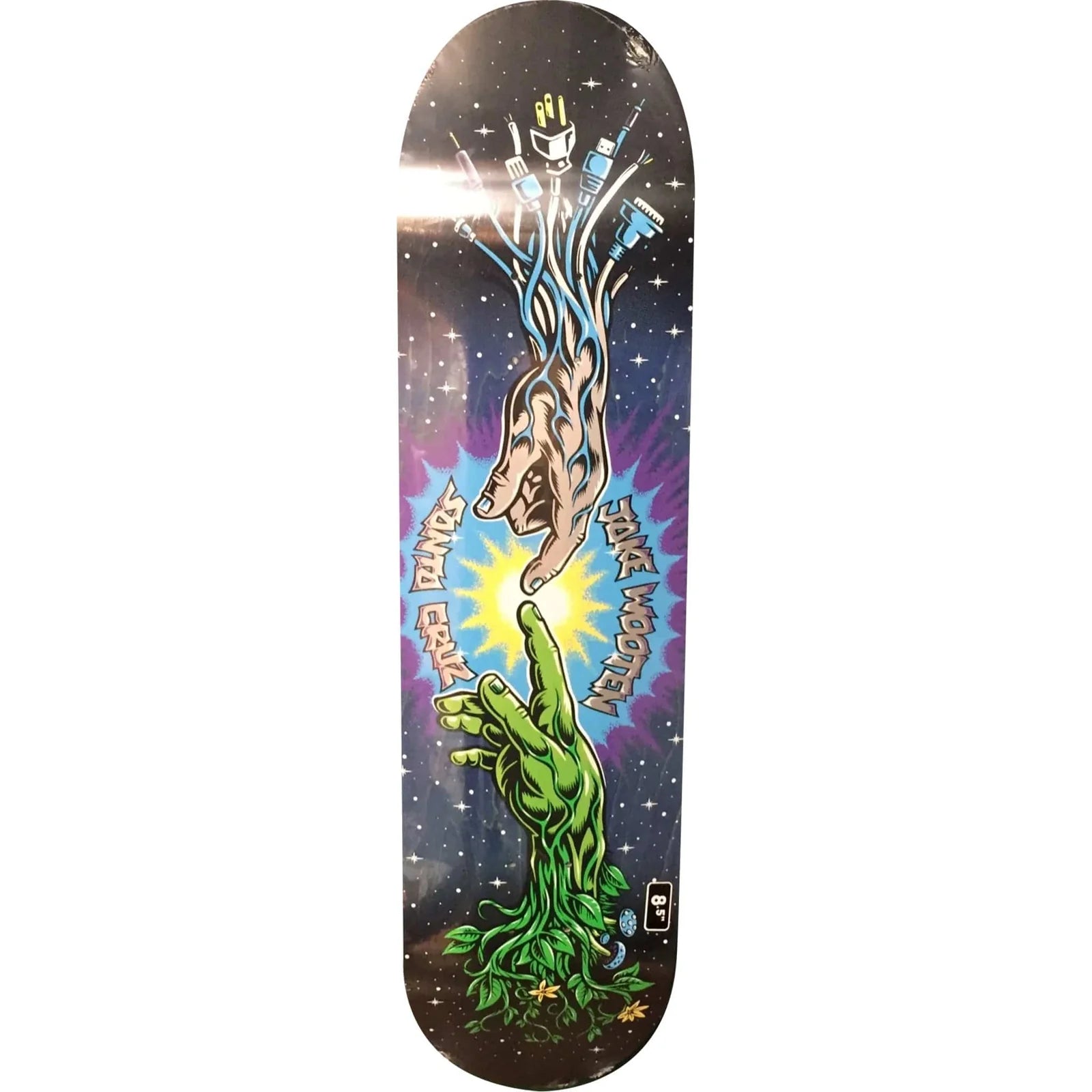 Custom Skateboard Deck For Graffiti Culture-Santa Cruz - Wooten Contact Deck