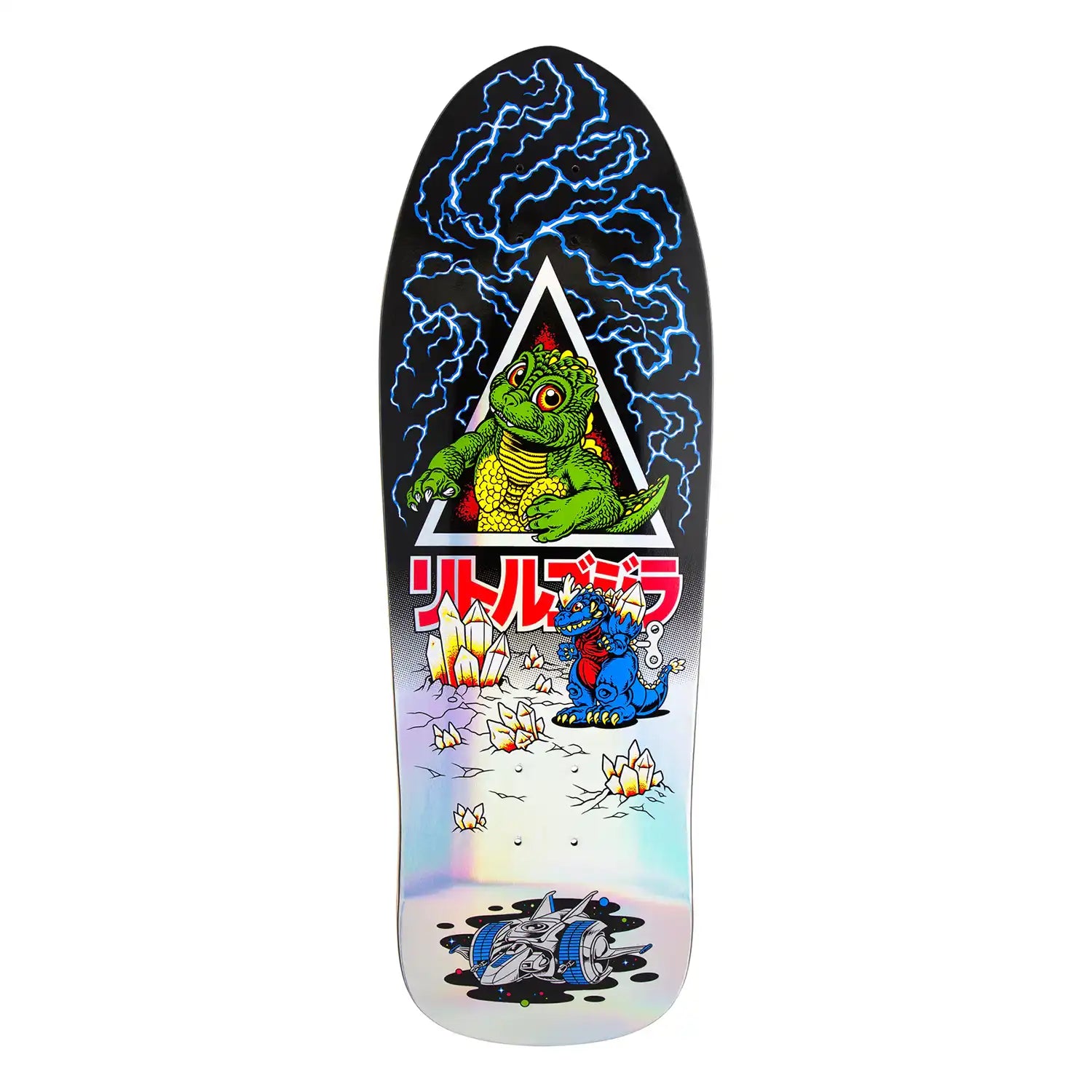 Personalized Skateboard Deck For Tricks-Santa Cruz x Godzilla Jr. Natas Skateboard Deck