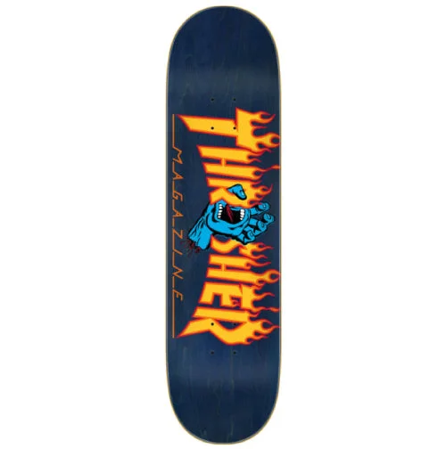 Personalized Skateboard Deck For Urban Riders-Santa Cruz X Thrasher Screaming Flame Logo Skateboard Deck 8.25"