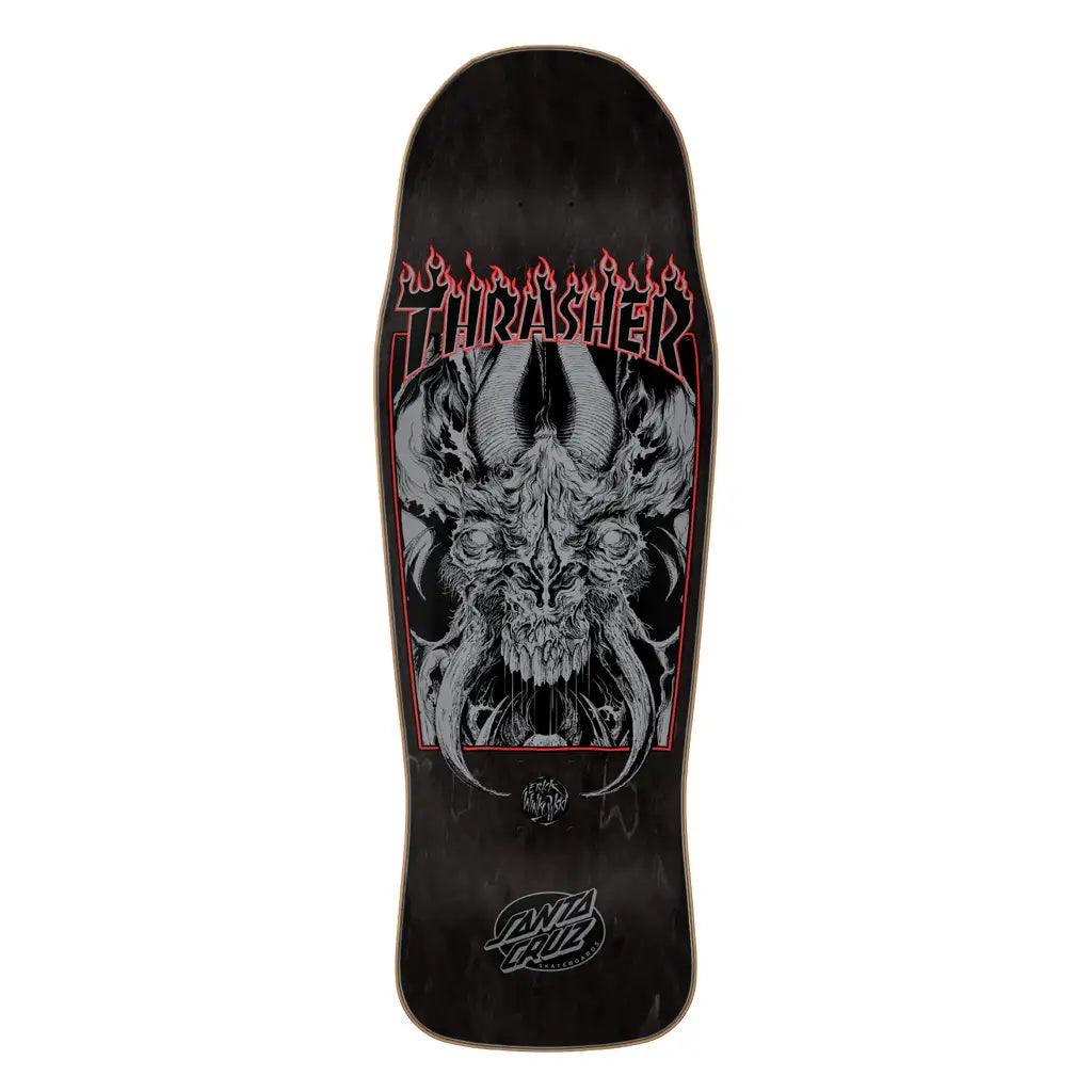 Personalized Graphic Skateboard Deck-Santa Cruz x Thrasher Winkowski Primeval Skateboard Deck