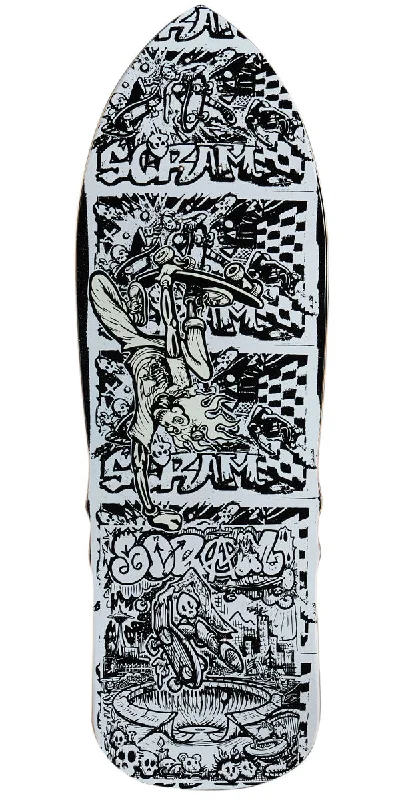 Personalized Skateboard Deck For Cool Graphics-Scram Skank Skateboard Deck - 10.40"