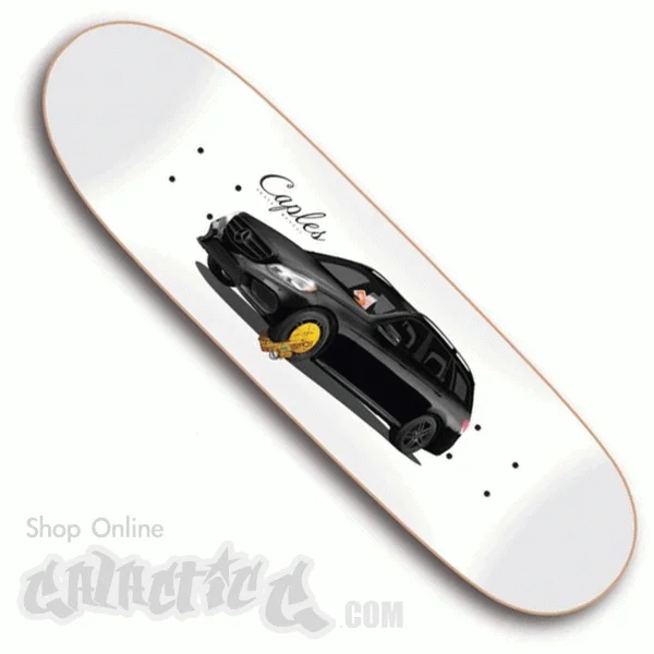 Personalized Skateboard Deck For Custom Artwork-Skate Mental Curren Boot Deck 9.0"