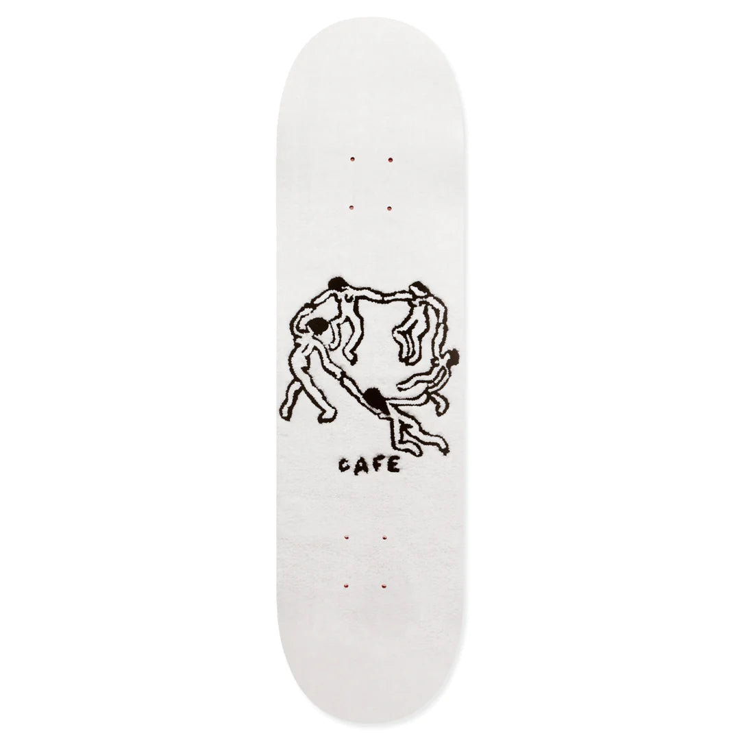 Personalized Skateboard Deck For Full Customization-Skateboard Cafe Dance Circle By April Rugs Skateboard Deck 8.5