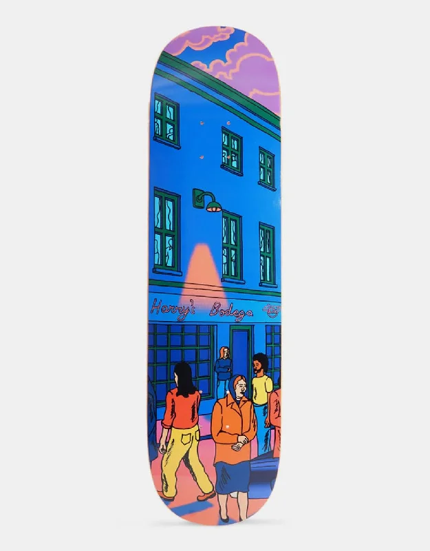 Personalized Skateboard Deck For Team Designs-Skateboard Café Harry's Bodega "High Street" Series Skateboard Deck - 8.25"