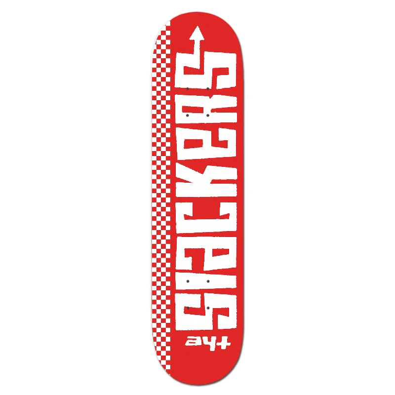 Custom Skateboard Deck For Custom Cuts-The Slackers - Logo (Red) Skateboard Deck