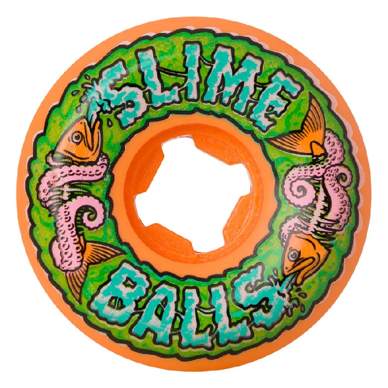 Customizable Skateboard Wheels For Pro Skaters-Slime Balls - Fish Balls Speed Wheels 99A