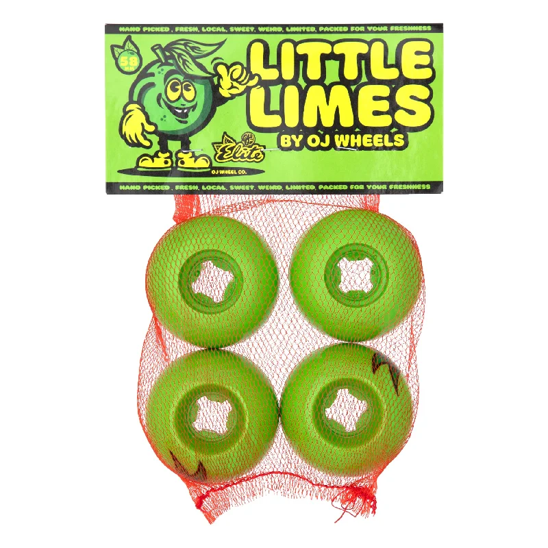 High-Performance Skateboard Wheels-Slimeballs - Little Limes Lil Doodies Green 99a 58mm