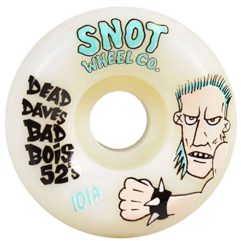 Soft Skateboard Wheels For Downhill-Snot Dead Dave Bad Boy Skate Wheels 100a