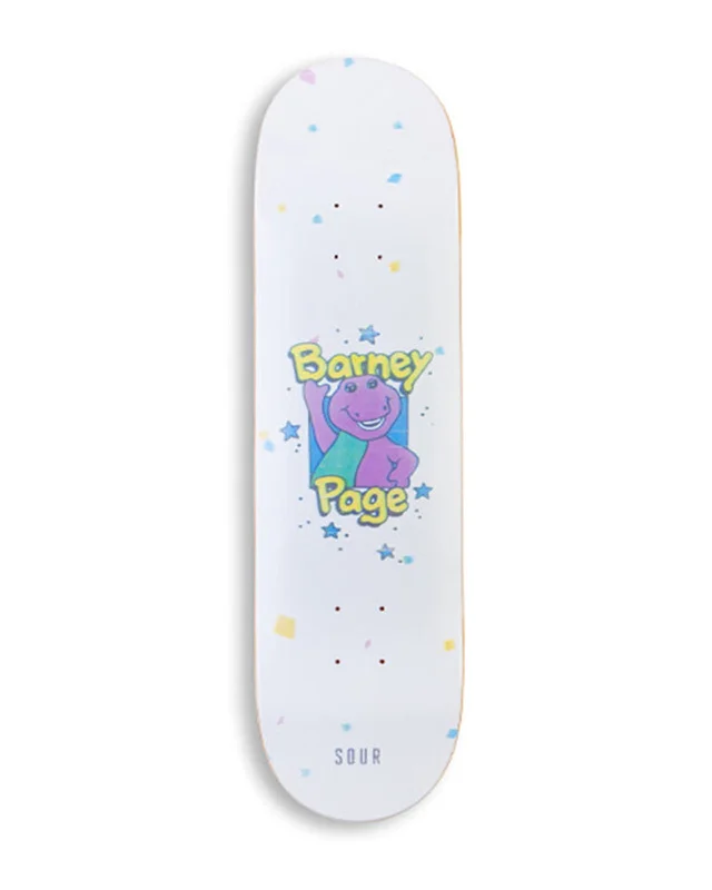 Personalized Skateboard Deck For Collectors-Sour Barney and Friends Deck