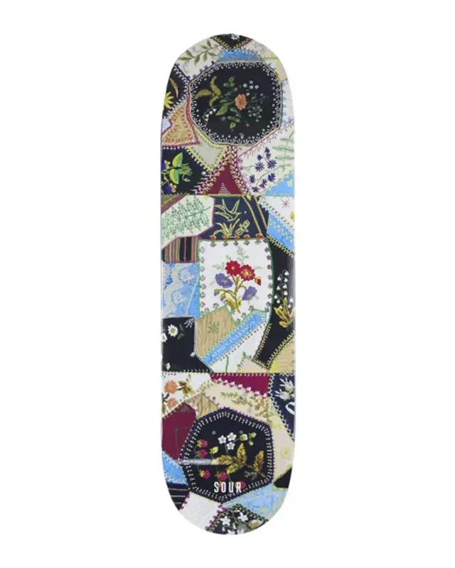 Custom Skateboard Deck For Artistic Board Designs-Simon Patchwork 8.25" Deck