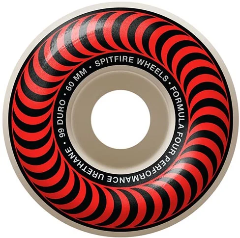 Custom Skateboard Wheels For Fast Performance-Spitfire - Formula Four - Classic - 99D/60MM