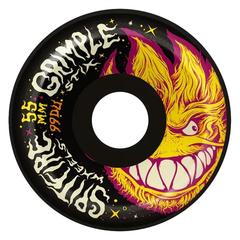 High-Quality Skateboard Wheels For Precision-Spitfire Formula Four Grimple Stix Lock In Full 99a - 55mm