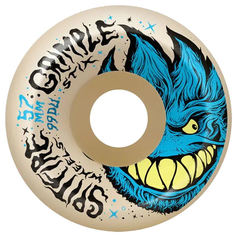 Skateboard Wheels With High Durability-Spitfire Formula Four Grimple Stix Lock In Full 99a - 57mm