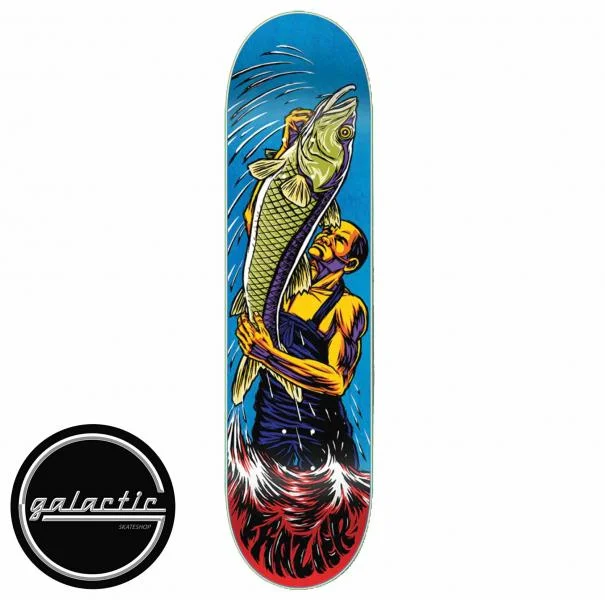 Custom Skateboard Deck For Strong Durability-Strangelove Mike Frazier Deck (Screened) Deck 8.25"