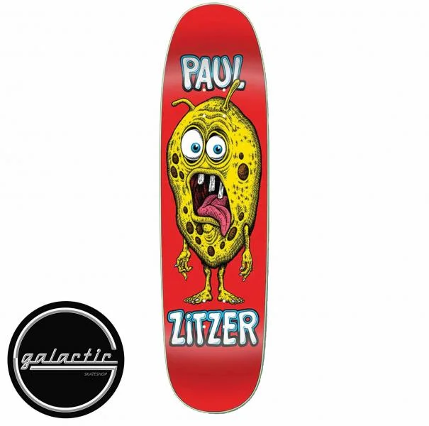 Custom Skateboard Deck For Street Style Fashion-Strangelove Paul Zitzer Deck (Screened) Deck 8.75"