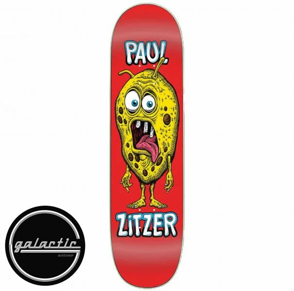 Custom Skateboard Deck For Shred Gear-Strangelove Paul Zitzer Deck (Transfer) Deck 8.5"