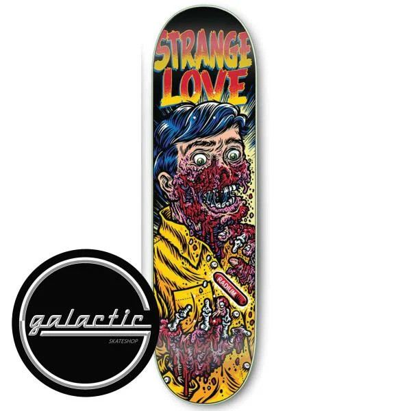 Personalized Skateboard Deck For Skaters-Strangelove Radium Deck 8.5"