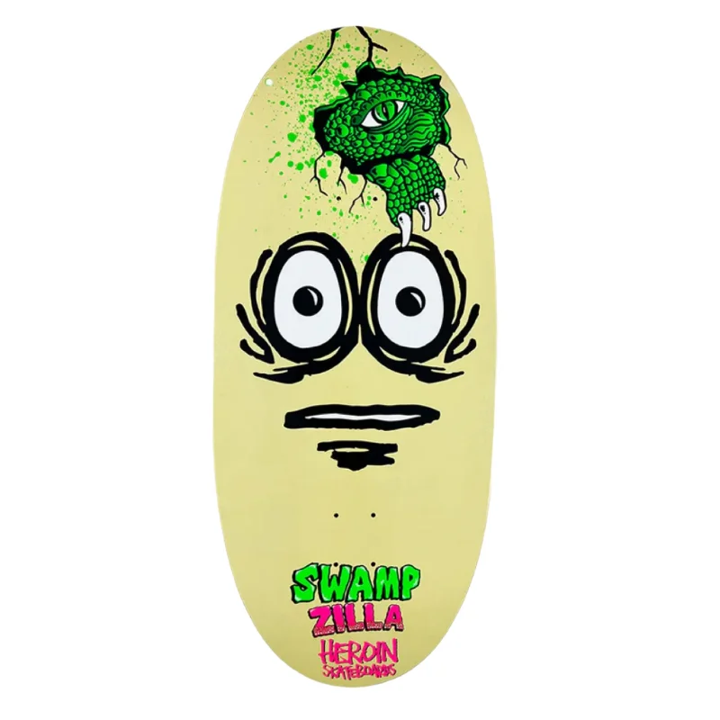 Personalized Skateboard Deck For Urban Adventure-Swampzilla Egg Deck - 13.0