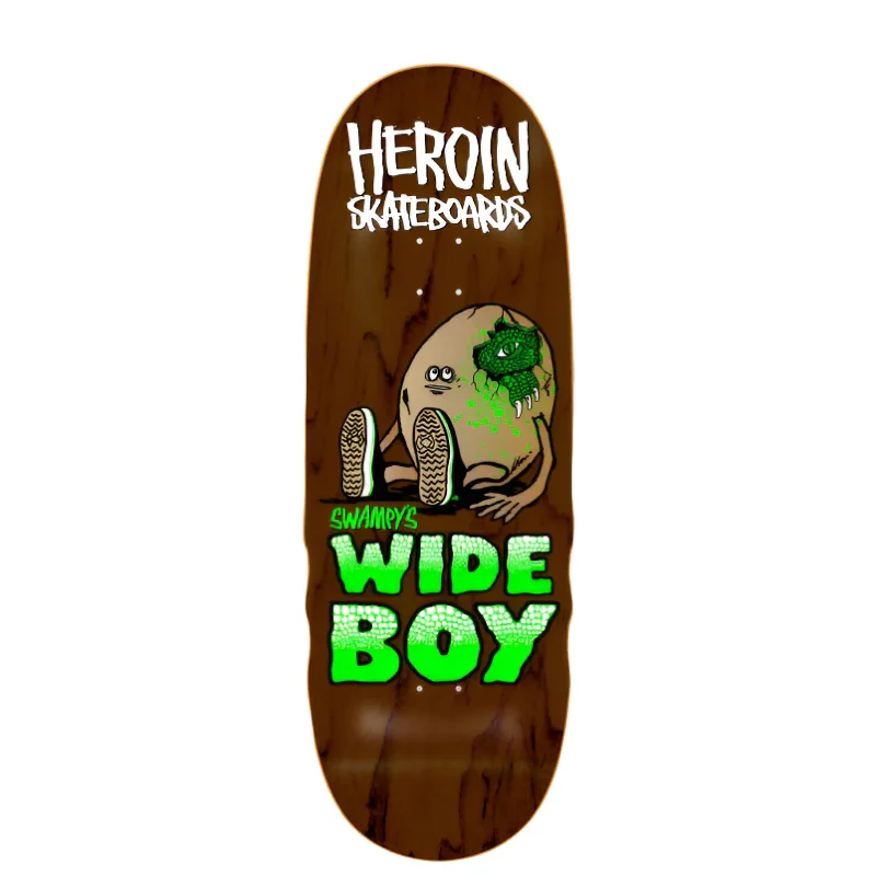 Personalized Skateboard Deck For Old-School Skating-Swampys Wide Boy Deck - 10.75