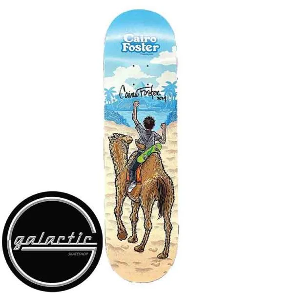 Personalized Skateboard Deck For Custom Graphics-Thank You Cairo Foster Mirage Deck 8.25"