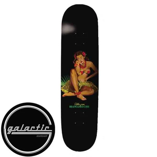 Personalized Skateboard Deck For Custom Stains-Thank You Danny Hamaguchi Lady Deck 8.0"