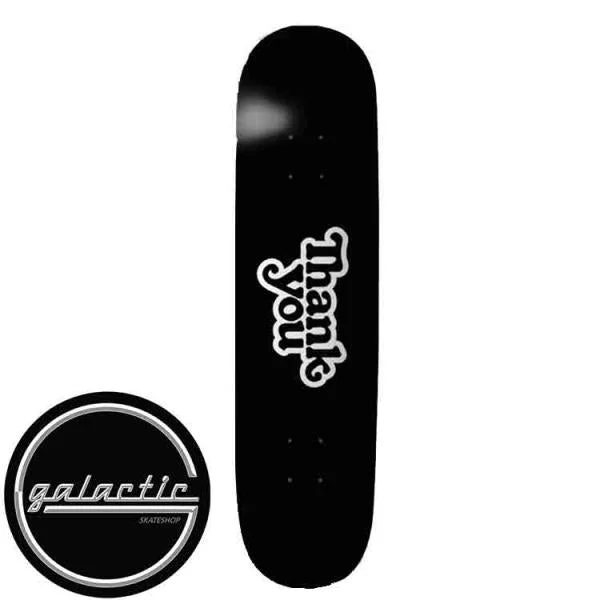 Custom Skateboard Deck For Graffiti Culture-Thank You Logo Deck 8.0"