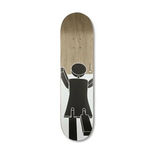 Custom Skateboard Deck For Minimalist Designs-Girl Skateboards Marionette Gass Deck 8.5 in