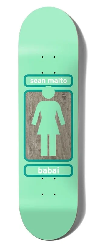 Personalized Skateboard Deck For Artistic Expression-The Girl Skateboards Company Sean Malto Babai Deck 7.75 in