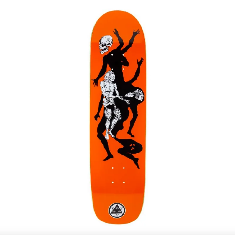 Custom Skateboard Deck For Street Style Fashion-The Magician on Son of Plachette (Orange) 8.38