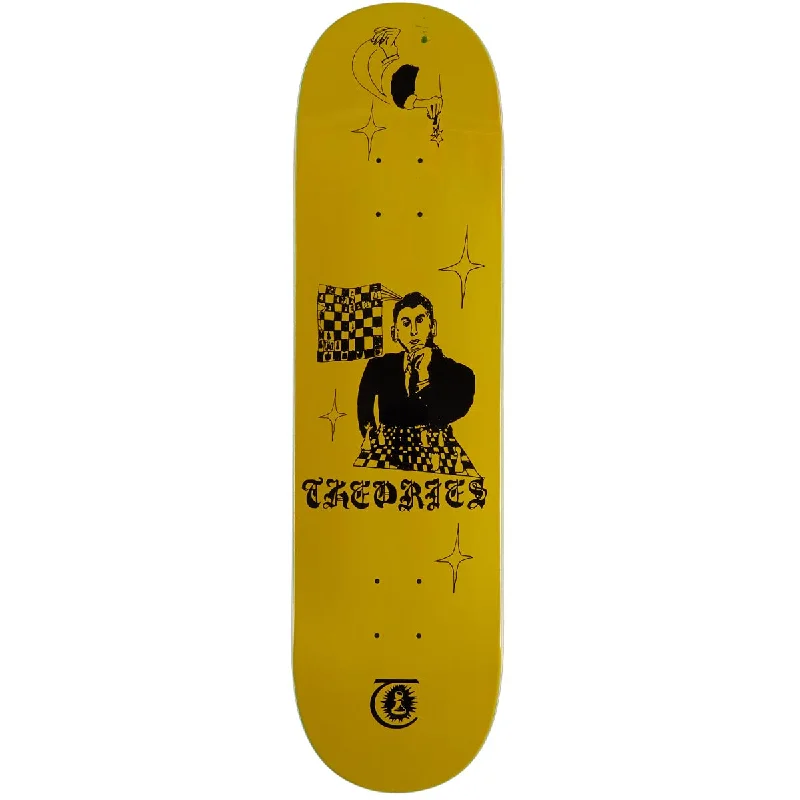 Personalized Skateboard Deck For Skater Logos-Theories Final Gambit Skateboard Deck - 8.25"